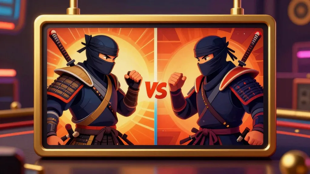 Ninja vs Samurai vs Concorrentes: Qual Slot Escolher em 2026?