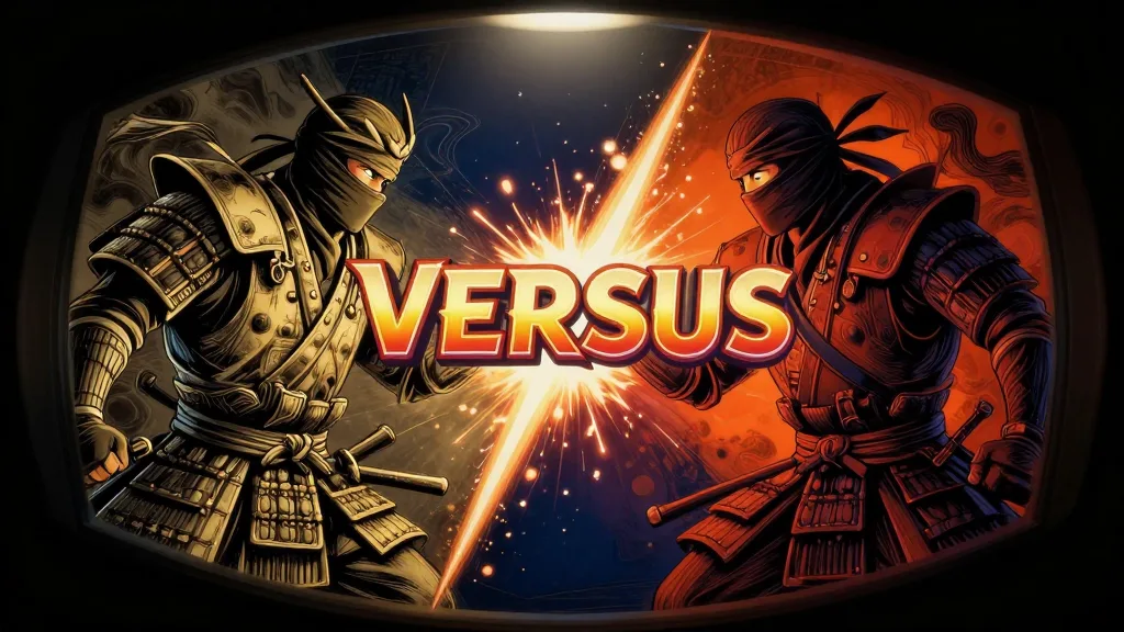Ninja vs Samurai vs Concorrentes: Qual Slot Escolher em 2026?