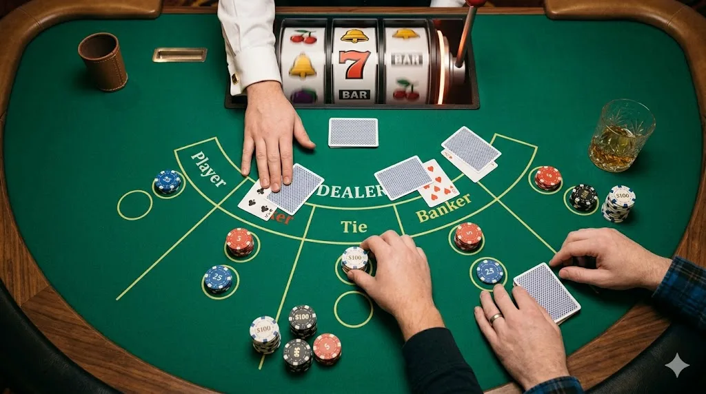 Slots e bacará: 7 estratégias para jogadores experientes