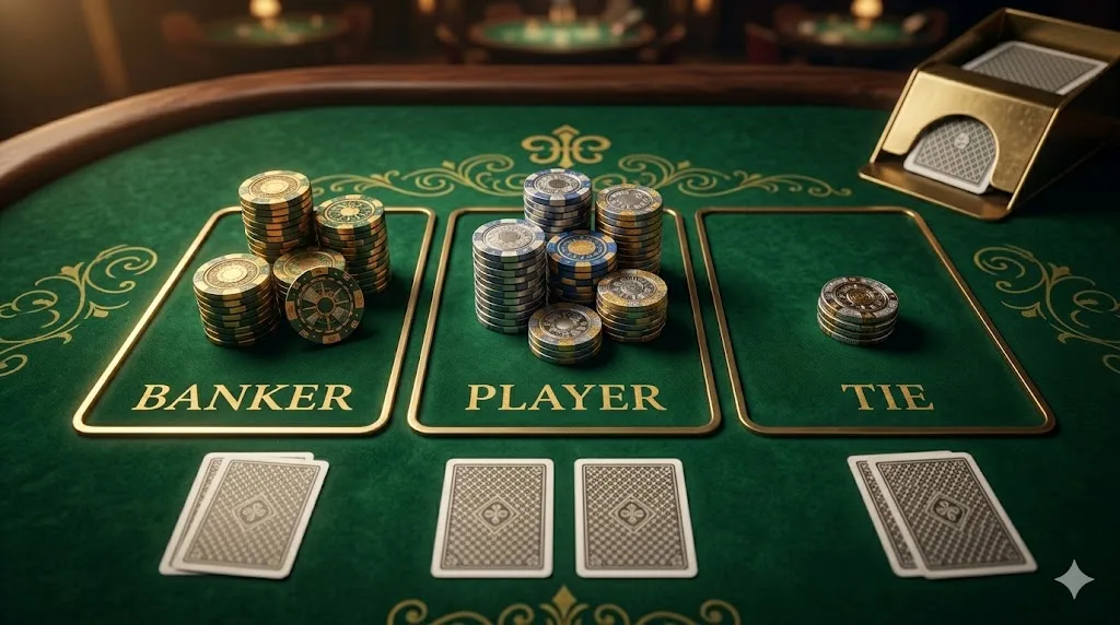 Probabilidades do bacará: por que as chances não são iguais