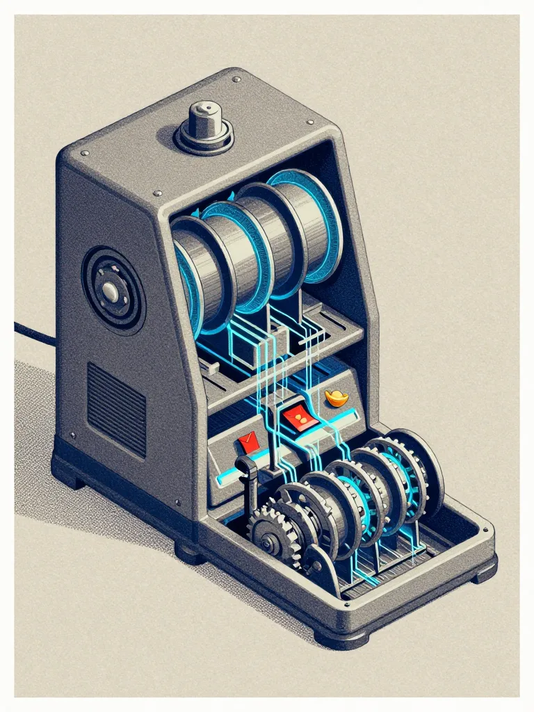 Mecânica do Fortune Ox ilustrada