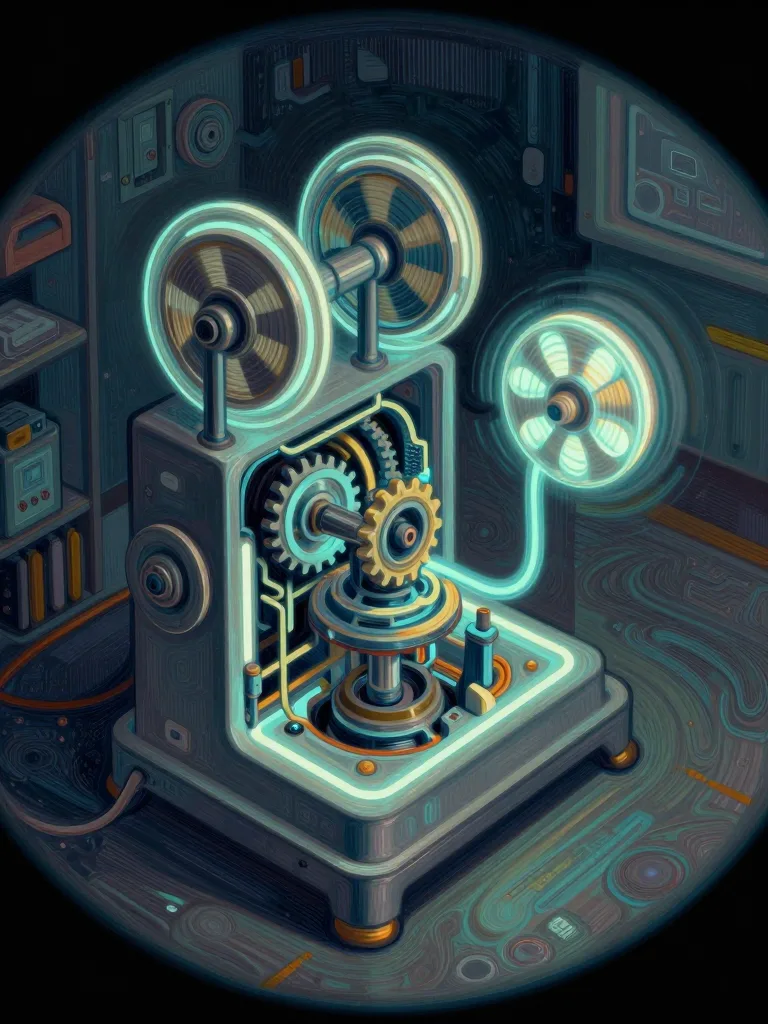 Mecânica do The Respinners ilustrada