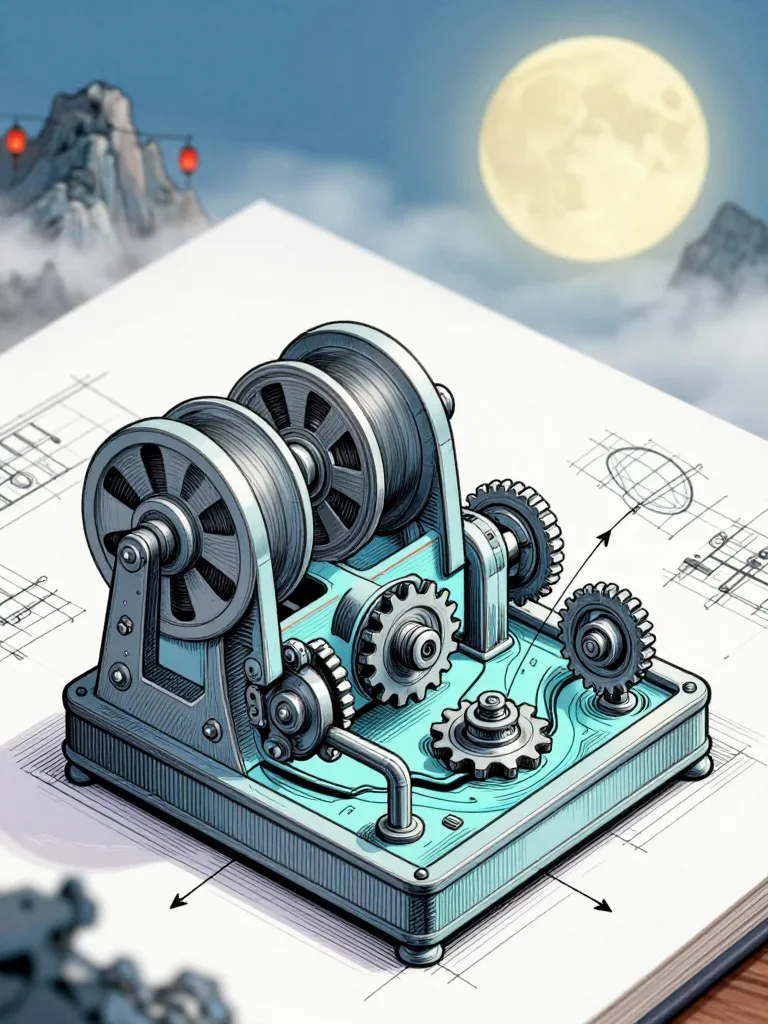 Mecânica do Fortune Ox ilustrada